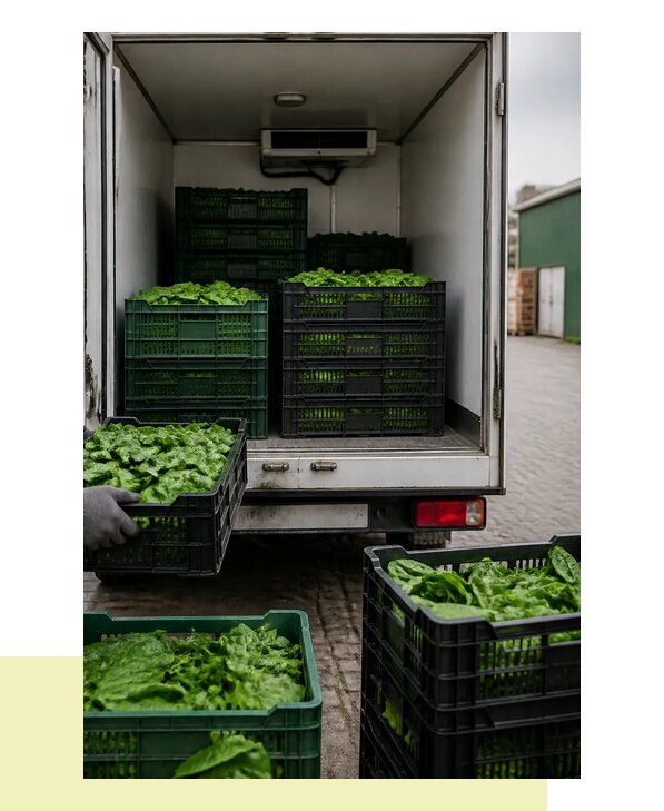 Перевозка шпината в Подольск с сохранением свежести продукции
